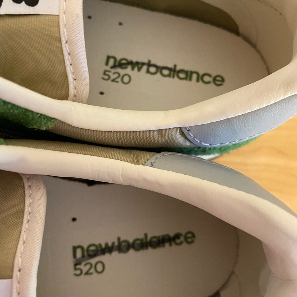 New Balance j crew 520 Classics Green Mens Size 9 - Picture 6 of 9